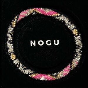 🤍🖤🩷 Lotus Sky Multicoloured Himalayan Bracelet